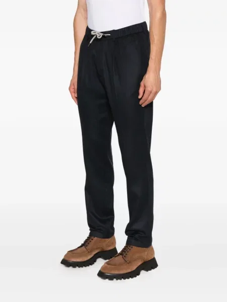 Pantaloni Herno plisate albastru