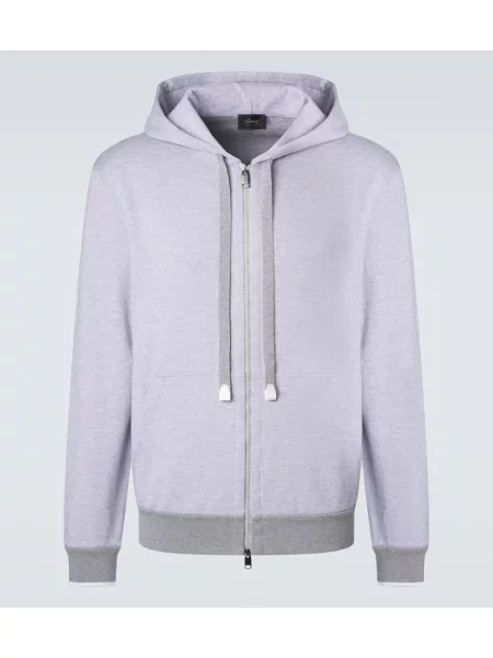 Hanorac cu glugă Brioni gri