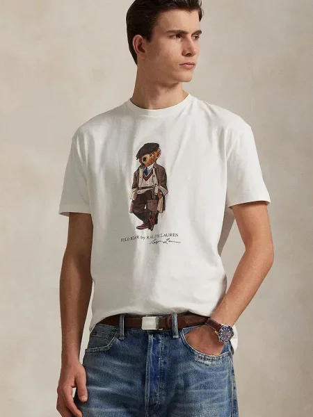 Polo Ralph Lauren tricou din alb