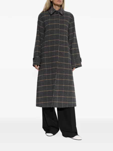 Vilnonis pledas paltas Paul Smith pilka