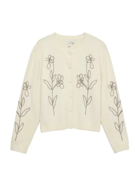 VERO MODA Kardigán VMADELIA / hnedá béžová