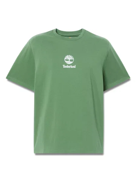 TIMBERLAND Tricou verde alb