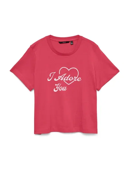 VERO MODA Tricou sângeriu alb