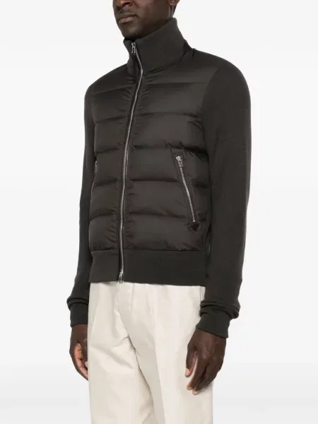 Matlasat geacă Tom Ford negru