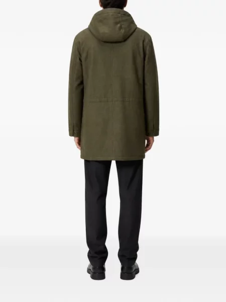 Geacă parka Retori de lână verde