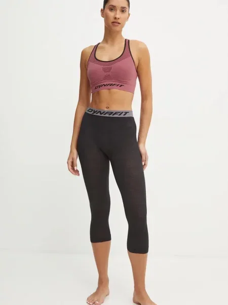 Dynafit legginsy funkcyjne Tour light Merino czarny