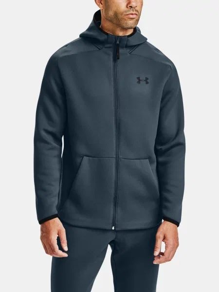 Hanorac cu glugă Under Armour albastru
