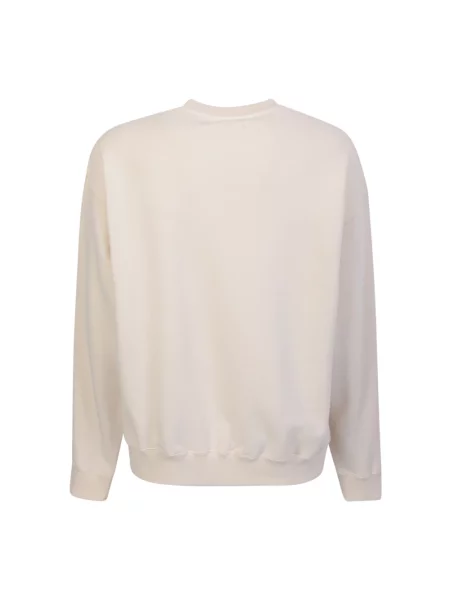Bluza Jil Sander z okrągłym dekoltem beżowa