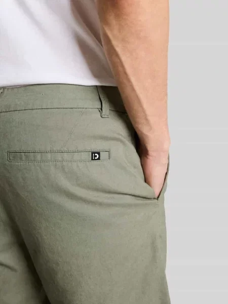 Bermudy o kroju regular fit z mieszanki lnu i bawełny Tom Tailor Denim