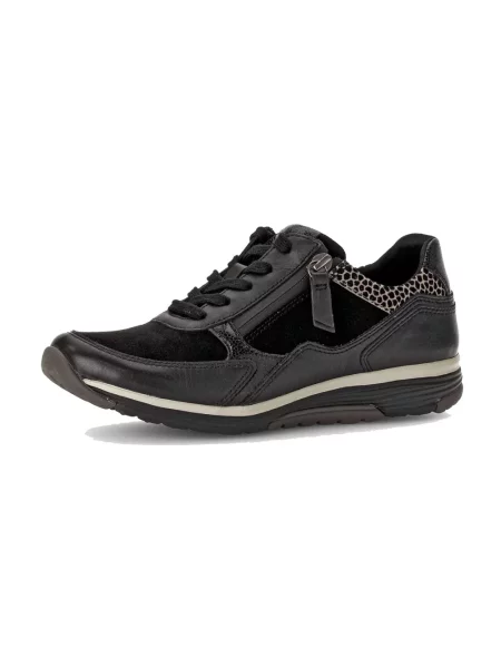 Sneakersy Gabor skórzane czarne