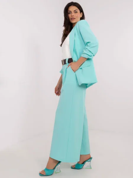Pantaloni Italy Moda turcoaz