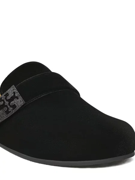 Papuci tip mules Tory Burch negru