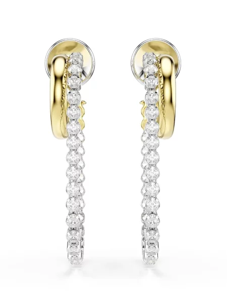 Swarovski сережки з цирконієм HYPERBOLA