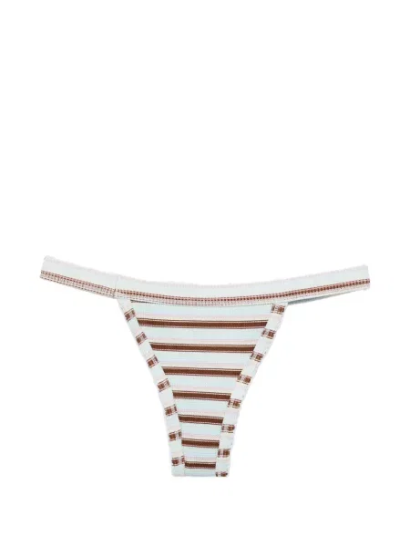 Bikini Frankies Bikinis cu dungi albastru