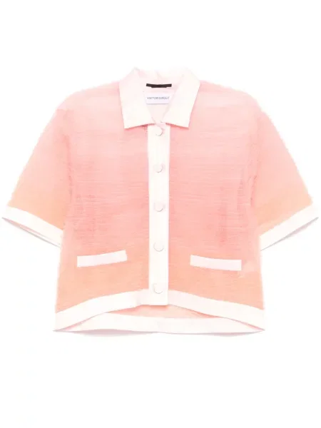 Koszula Viktor & Rolf tiulowa różowa