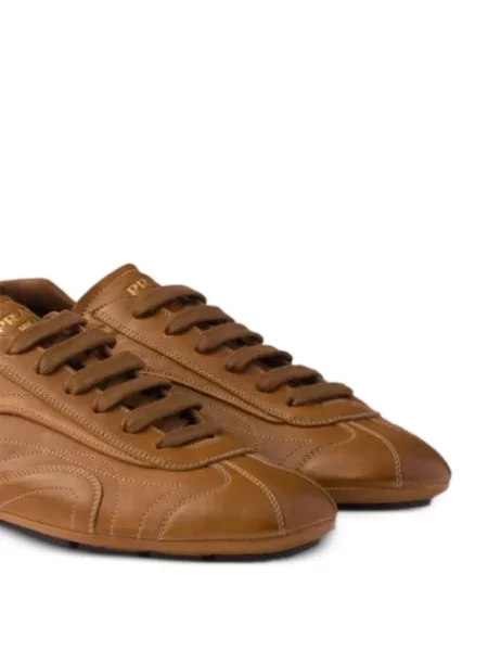 Sneakerși Prada maro
