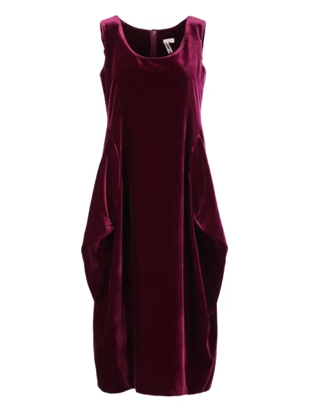 Rochie midi Comme Des Garçons fără mâneci până la genunchi de costum roșu