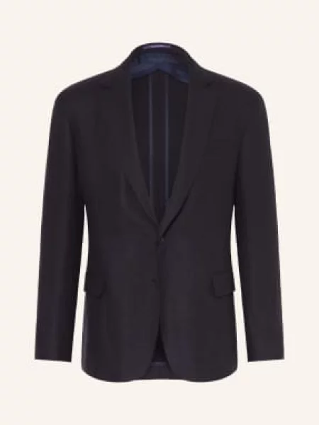 Ralph Lauren Purple Label Kašmírové Sako Slim Fit tmavě modrá
