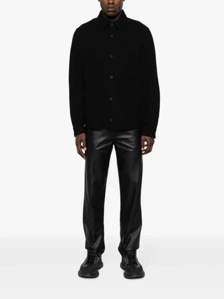 Vilnonė marškiniai Transit juoda