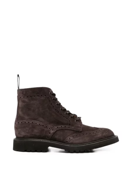 Botine Tricker's din piele de căprioară maro