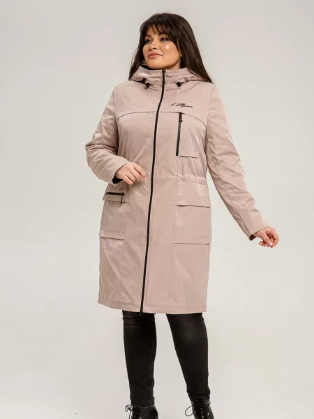 Плащ All Posa рожевий