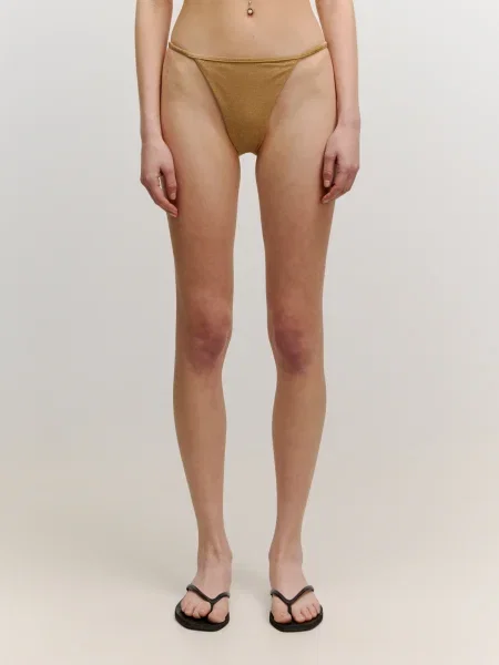 EDITED Slip costum de baie Elia auriu
