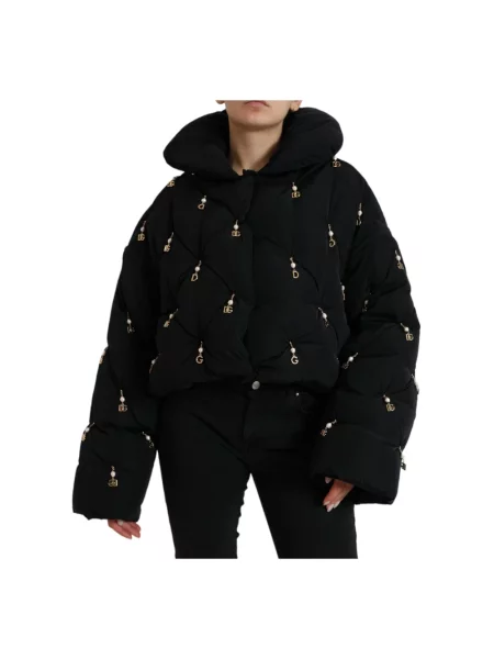 Kurtka puchowa Dolce And Gabbana czarna