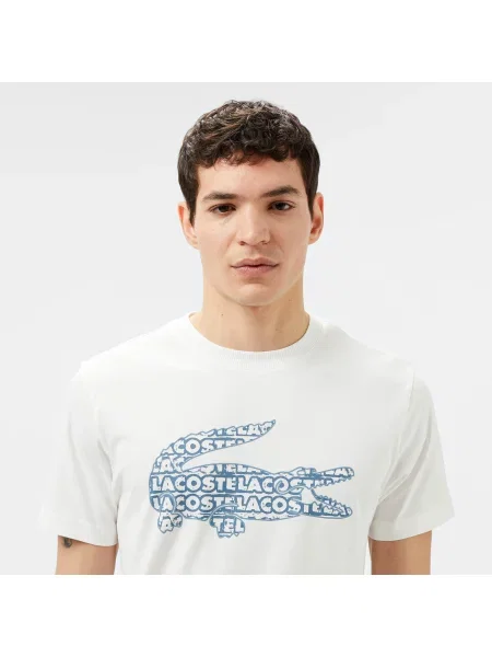 Lacoste футболка чоловіча біла