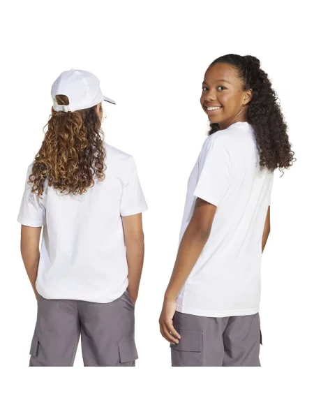 Tricou copii Adidas alb