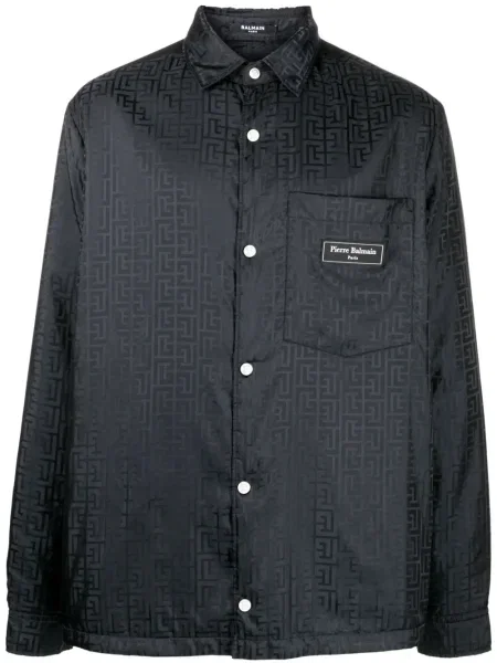Риза Balmain черно