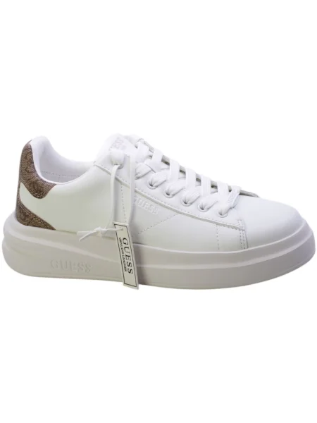 Sneakerși Guess alb