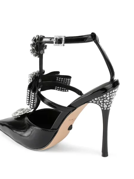 Pantofi cu toc Kurt Geiger London cu funde negru