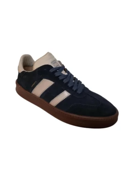 Sneakersy Hip skórzane niebieskie