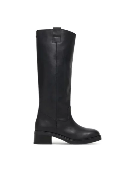 Kozačky Steve Madden černé