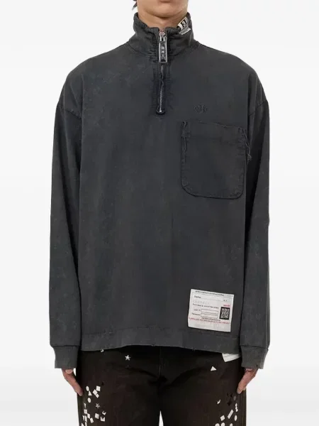 Lung tricou Maison Mihara Yasuhiro gri