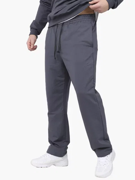 Спортивні штани YUKI темно-сірий бавовна/поліестер сірі