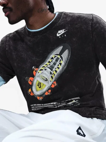 Tricou Nike scurt tricotate de costum negru