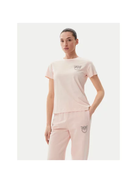 PINKO T-Shirt Nambrone Regular Fit ροζ