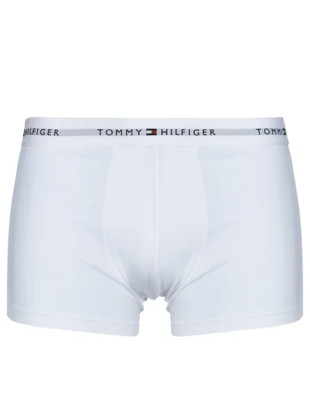 Tommy Hilfiger Underwear Boxerky svetlosivá / červená / čierna biela