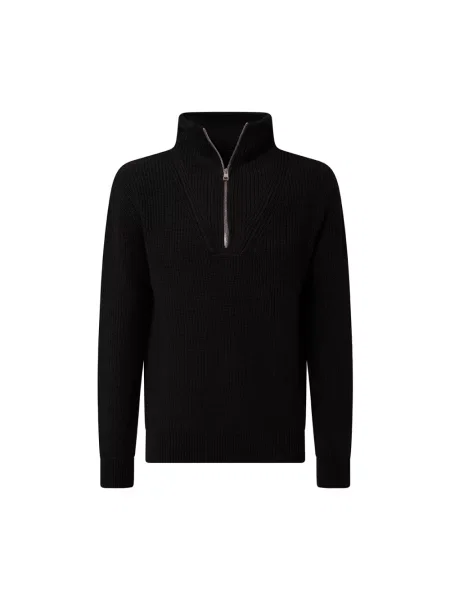 Sweter Baldessarini w miejskim stylu czarny