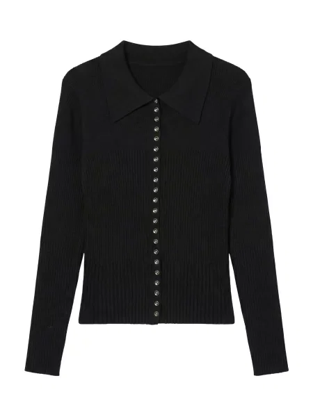VERO MODA Πλεκτή ζακέτα VMRAVEN' μαύρο