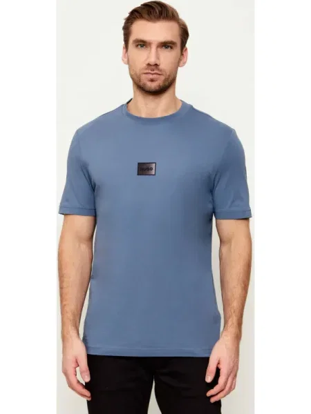 HUGO Tricou Danotie | regular fit albastru