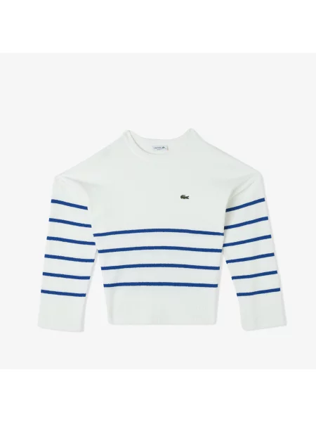 Lacoste Sweter Lacoste biały