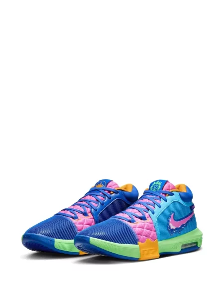 Sneakers Nike Mercurial με κορδόνια με δαντέλα με κέντημα πορτοκαλί