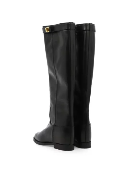 Botine Via Roma 15 din piele negru