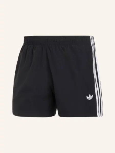 Adidas Originals Szorty Kąpielowe schwarz białe