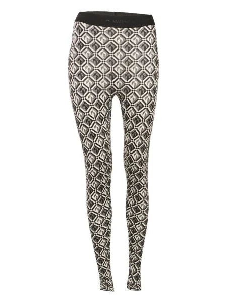 Leggings Marine Serre cu imagine negru