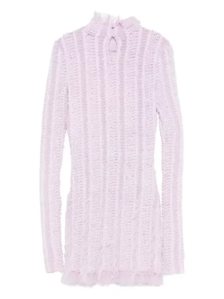 Rochie maxi Roberta Einer lungă de costum violet