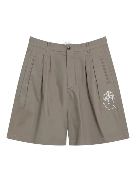 Pantaloni chino Brain Dead plisate