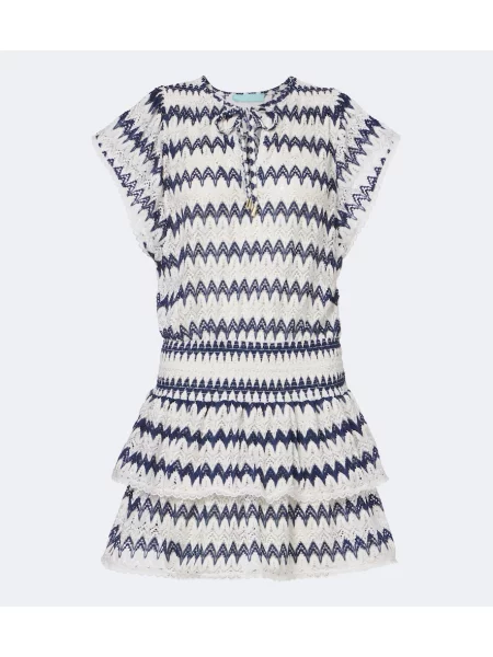 Rochie Melissa Odabash tricotate alb